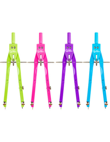 COMPAS LIDERPAPEL MICROMETRICO CON ADAPTADOR COLOR MP18