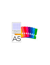 CUADERNO GRAP. OXFORD SCHOOL A5 T.FLEXIBLE 4MM 48H. 90GR. COL.SURT. 2