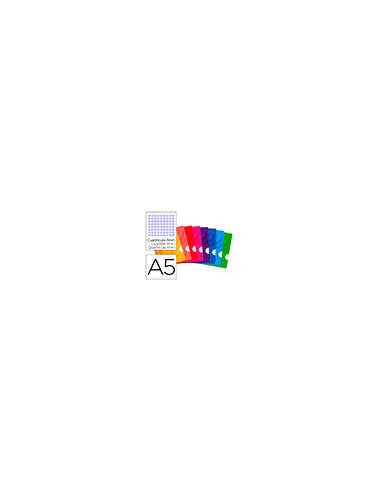 CUADERNO GRAP. OXFORD SCHOOL A5 T.FLEXIBLE 4MM 48H. 90GR. COL.SURT.