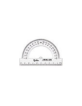 SEMICIRCULO LIDERPAPEL 10 CM PLASTICO SM02 2