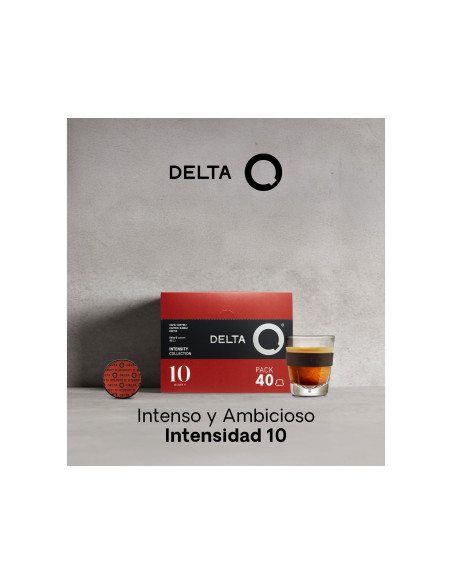 CAFE DELTA QALIDUS CAPSULAS MONODOSIS INTENSIDAD 10 20000820