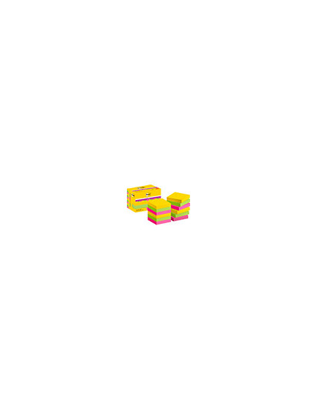 BLOC NOTAS ADH. POST-IT SUPER STICKY 47,6X47,6MM 2UD 90H. AM.