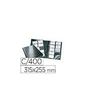 TARJETERO EXTRAGRANDE DURABLE A4 4A.20 FUNDAS C/INDICE 400T 2409-01 2