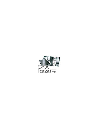 TARJETERO EXTRAGRANDE DURABLE A4 4A.20 FUNDAS C/INDICE 400T 2409-01