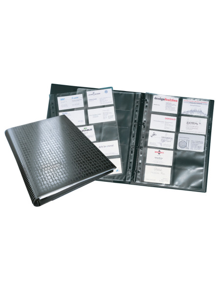 TARJETERO EXTRAGRANDE DURABLE A4 4A.20 FUNDAS C/INDICE 400T 2409-01