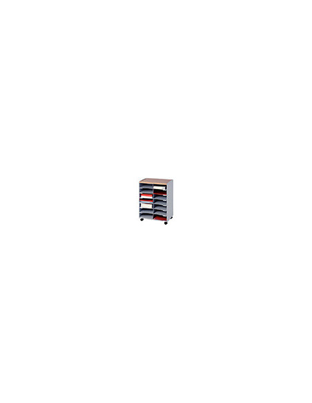 MODULO FAST C/14 C.RUEDAS PIVOTANTES GRIS 699X545X335 MM DC14N.02.23