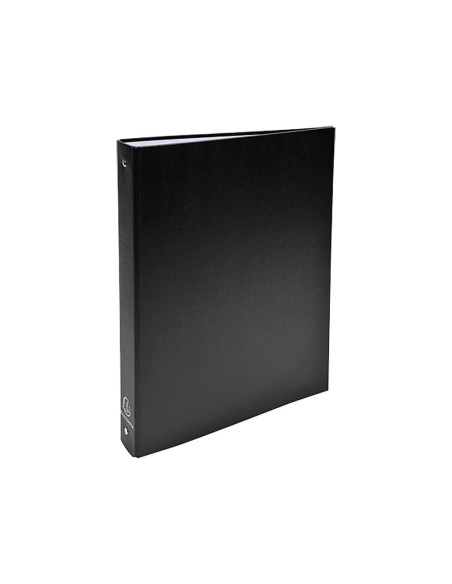 CARPETA 4A.30MM REDONDAS EXACOMPTA DIN A4 CARTON FORRADO NEGRA 51371E