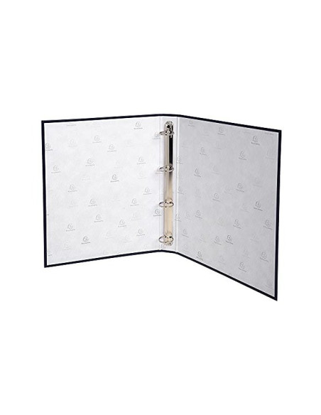 CARPETA 4A.30MM REDONDAS EXACOMPTA DIN A4 CARTON FORRADO NEGRA 51371E