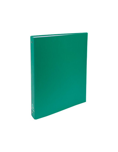 CARPETA 4 ANILLAS 40 M REDONDAS EXACOMPTA DIN A4 CARTON FORR VERDE