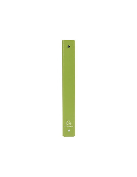 CARPETA 4A.30MM REDONDAS EXACOMPTA A4 CARTON FORRADO VE.ANIS 51473E