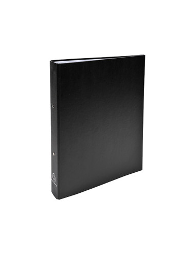 CARPETA 2A.30MM REDONDAS EXACOMPTA DIN A4 CARTON FORRADO NEGRO 54371E