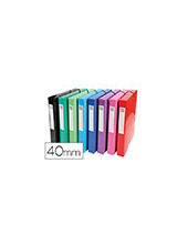 CARPETA PROYECTOS EXACOMPTA A4 LOMO 40MM.600 G/M2 SURT 59929E 2