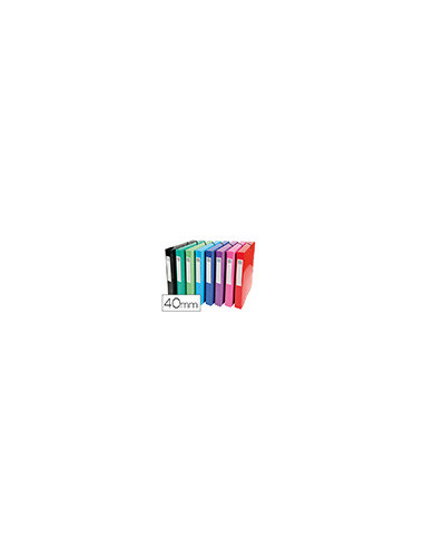 CARPETA PROYECTOS EXACOMPTA A4 LOMO 40MM.600 G/M2 SURT 59929E