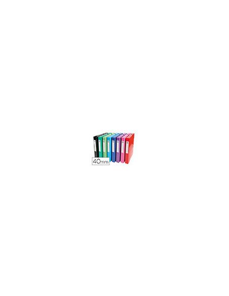 CARPETA PROYECTOS EXACOMPTA A4 LOMO 40MM.600 G/M2 SURT 59929E