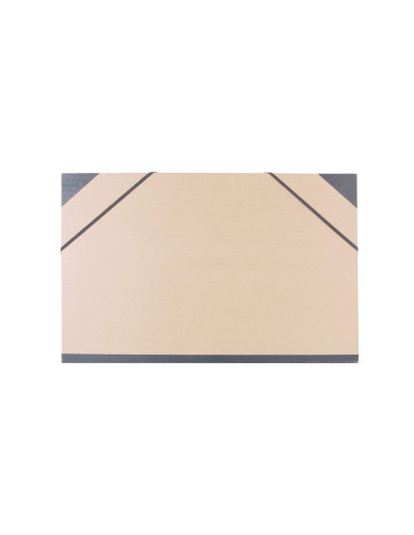 CARPETA PLANOS CLAIREFONTAINE A3 CARTON GOFRADO KRAFT C/GOMAS