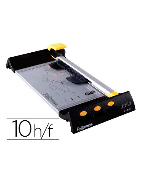 CIZALLA FELLOWES NEUTRON PLUS A4 RODILLO HASTA 10 HOJAS 80 GR