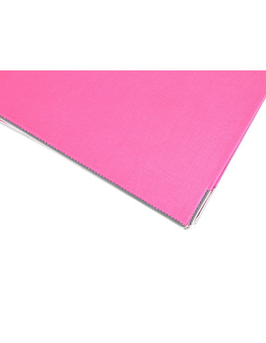 ARCHIVADOR ESTRECHO PALANCA DOCUMENTA A4 PVC RADO LOMO 52MM ROSA