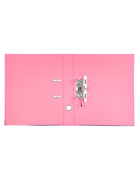 ARCHIVADOR ESTRECHO PALANCA DOCUMENTA FL PVC RADO LOMO 52MM ROSA