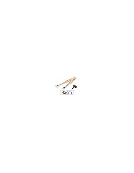 COMPAS PARA ENCERADO FAIBO PLASTICO ADAPTADOR IMITACION MADERA 42 CM