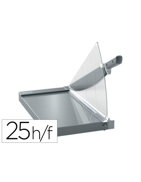 GUILLOTINA PALANCA LEITZ OFFICE PRO A3 BASE CRISTAL 457MM CORTE 25H.