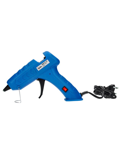 PISTOLA TERMOFUSIBLE  100 W GATILLO DISPENSADOR 2 BARRAS REGALO