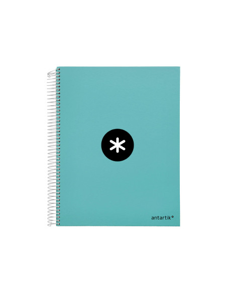 CUADERNO ESP. ANTARTIK A4 T.FORRADA LISO 5B 4T.120H 100GR.MENTA