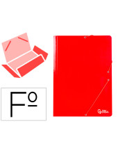 CARPETA  GOMAS FL. 3 SOLAPAS CARTON PLAST.RJ.