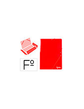 CARPETA  GOMAS FL. 3 SOLAPAS CARTON PLAST.RJ. 2