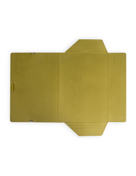 CARPETA  GOMAS FL. 3 SOLAPAS CARTON PLAST.AM.