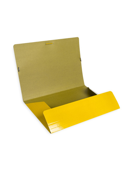 CARPETA  GOMAS FL. 3 SOLAPAS CARTON PLAST.AM.