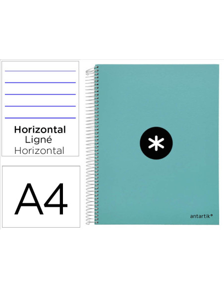 CUADERNO ESP.A4 MICRO ANTARTIK T.FORRADA 120H 100GR HOR.5 B.4 TAL.MEN