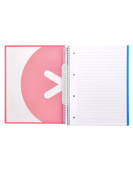 CUADERNO ESP.A4 MICRO ANTARTIK T.FORRADA 120H 100GR HOR.5 B.4 TAL.COR
