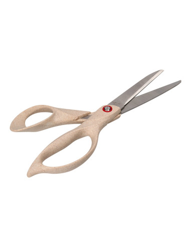 TIJERA OFICINA  ACERO INOXIDABLE MANGO ECO MATERIAL 8\" 21,5 CM BLIS