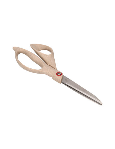 TIJERA OFICINA  ACERO INOXIDABLE MANGO ECO MATERIAL 8\" 21,5 CM BLIS