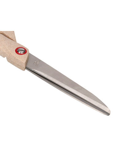 TIJERA OFICINA  ACERO INOXIDABLE MANGO ECO MATERIAL 8\" 21,5 CM BLIS