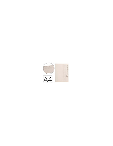 SUBCARPETA CARTULINA TARIFOLD ECO. 226 G/M2 A4 CREMA PK.10 UD.