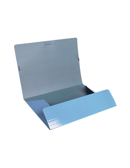 CARPETA  GOMAS FL. 3 SOLAPAS CARTON PLAST.PASTELES SURT.