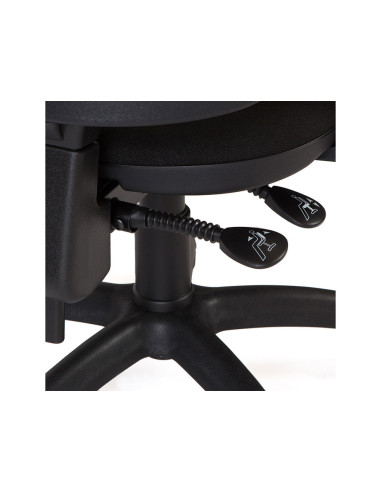 SILLA ROCADA GIRATORIA RD-911 C/ BRAZOS REGULABLES NG.