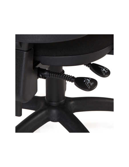 SILLA ROCADA GIRATORIA RD-911 C/ BRAZOS REGULABLES NG.