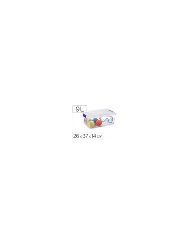 CONTENEDOR PLAST.PLASTICFORTE 9LT.N 29 TPTE.CON T.260X370X140MM