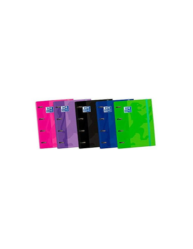 CARPETA OXFORD EUROPEANBINDER CLASSIC 4AN.35MM 5MMDIN A4 T.EXTRA.GOMA