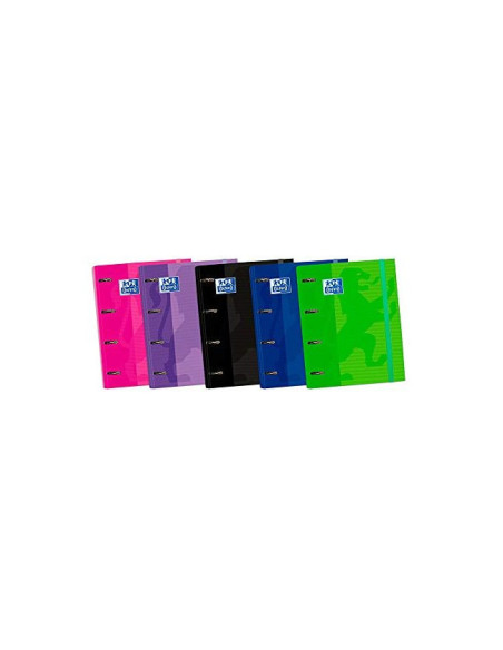 CARPETA OXFORD EUROPEANBINDER CLASSIC 4AN.35MM 5MMDIN A4 T.EXTRA.GOMA