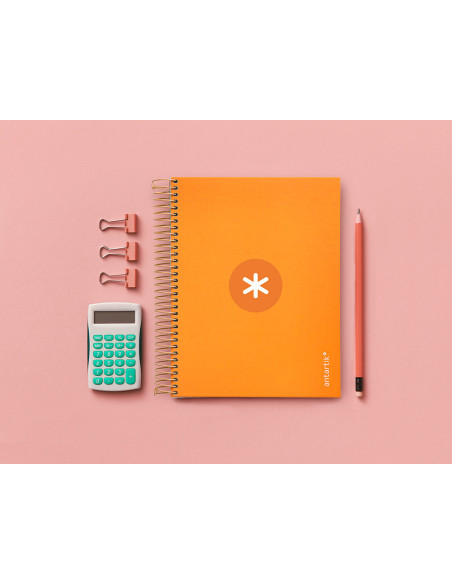 CUADERNO ESP. A5 MICRO ANTARTIK T.FORRADA120H 100GR.5MM 5B.6 TAL.MOST
