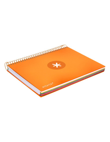 CUADERNO ESP. A5 MICRO ANTARTIK T.FORRADA120H 100GR.5MM 5B.6 TAL.MOST