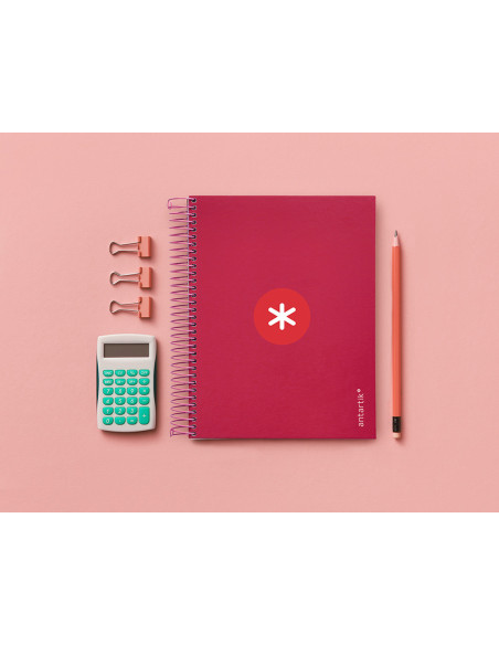 CUADERNO ESP. A5 MICRO ANTARTIK T.FORRADA120H 100GR.5MM 5B.6 TAL.FRAM