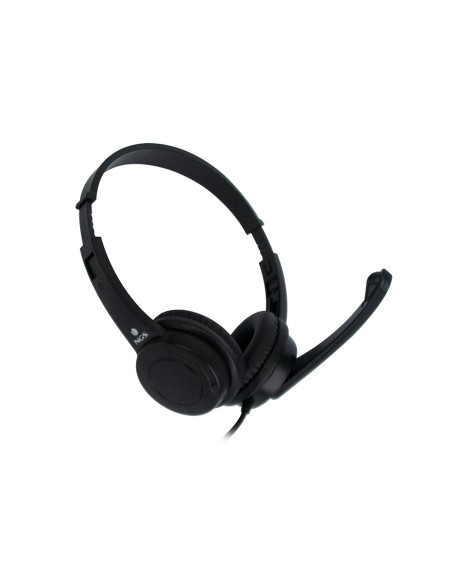 AURICULAR CON MICRO NGS VOX505 USB NEGRO