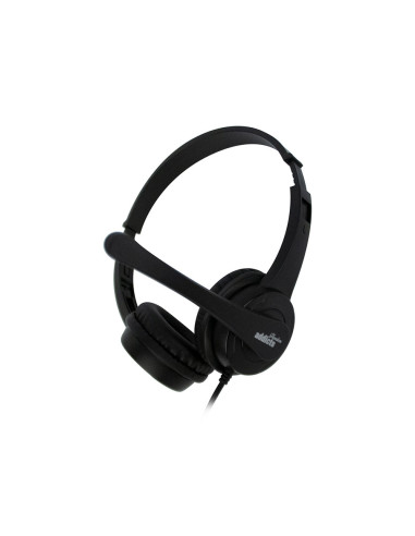 AURICULAR CON MICRO NGS VOX505 USB NEGRO