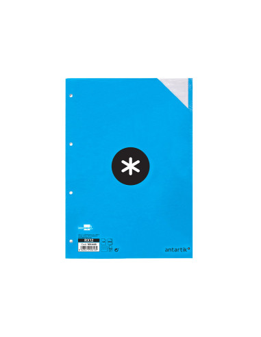 RECAMBIO  A4 100H. 100G/M2 RAYADO HOR.4 TAL.B.DE 5 ANTARTIK