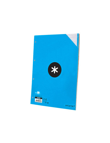 RECAMBIO  A4 100H. 100G/M2 RAYADO HOR.4 TAL.B.DE 5 ANTARTIK