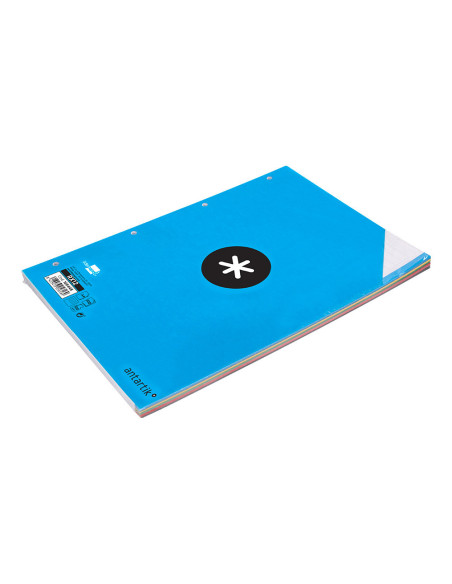 RECAMBIO  A4 100H. 100G/M2 RAYADO HOR.4 TAL.B.DE 5 ANTARTIK